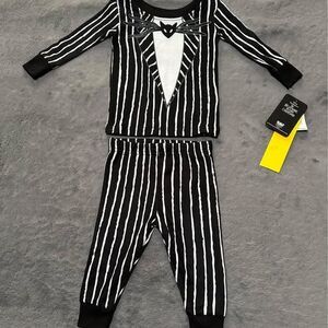NEW Disney 2pc Baby Jack Skellington Nightmare Before Christmas Pajamas